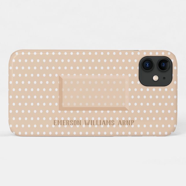 Capa Para iPhone 11 Banda adesiva personalizável (Verso (horizontal))