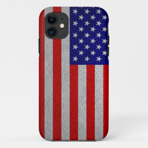 Capa Para iPhone 11 Bandeira Americana
