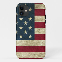 Capa Para iPhone 11 Bandeira Americana