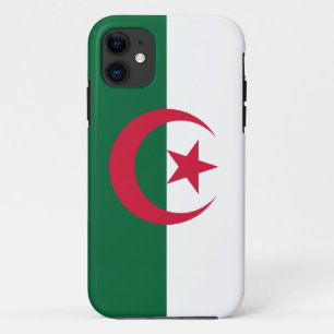 Capa Para iPhone 11 Bandeira Argelina Patriótica