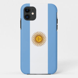 Capa Para iPhone 11 Bandeira argentina patriótica