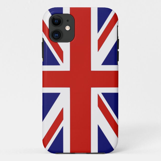 Capa Para iPhone 11 bandeira britânica (Verso)