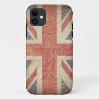 Capa Para iPhone 11 Bandeira britânica afligida