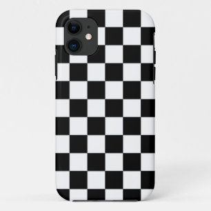 Capa Para iPhone 11 Bandeira Checkered
