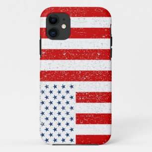 Capa Para iPhone 11 Bandeira Civil dos EUA em tempo de paz