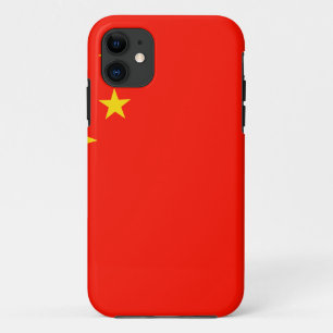 Capa Para iPhone 11 Bandeira da China - Alta Qualidade
