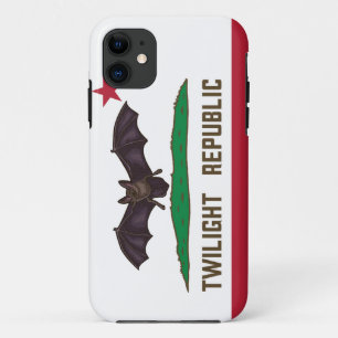 Capa Para iPhone 11 Bandeira da República de Crepúsculo