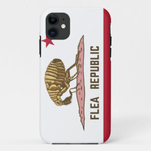 Capa Para iPhone 11 Bandeira da República Flea