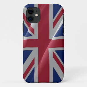Capa Para iPhone 11 Bandeira de acenar britânica -