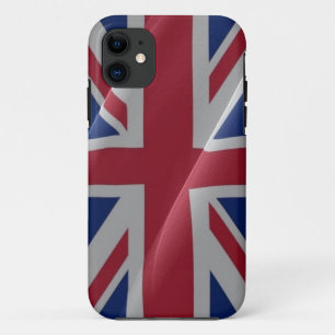 Capa Para iPhone 11 Bandeira de acenar britânica -