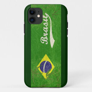 Capa Para iPhone 11 Bandeira de Brasil
