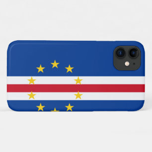 Capa Para iPhone 11 Bandeira de Cabo Verde
