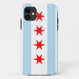Capa Para iPhone 11 Bandeira de Chicago