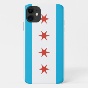 Capa Para iPhone 11 Bandeira de Chicago