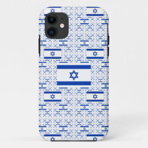 Capa Para iPhone 11 Bandeira de Israel - estrela de David - nas