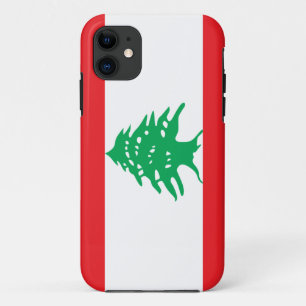 Capa Para iPhone 11 Bandeira de Líbano
