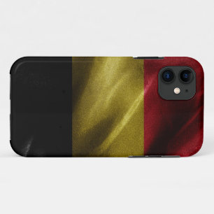 Capa Para iPhone 11 Bandeira de seda da Bélgica