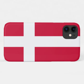 Capa Para iPhone 11 Bandeira Dinamarquesa