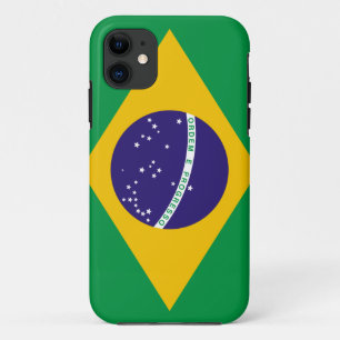 Capa Para iPhone 11 Bandeira do Brasil