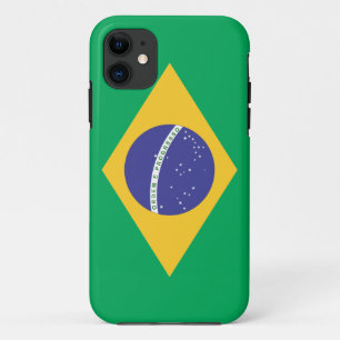 Capa Para iPhone 11 bandeira do Brasil