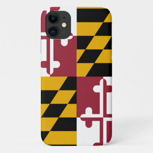Capa Para iPhone 11 Bandeira do Estado de Maryland