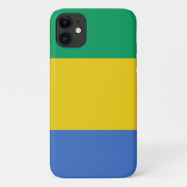 Capa Para iPhone 11 Bandeira do Gabão