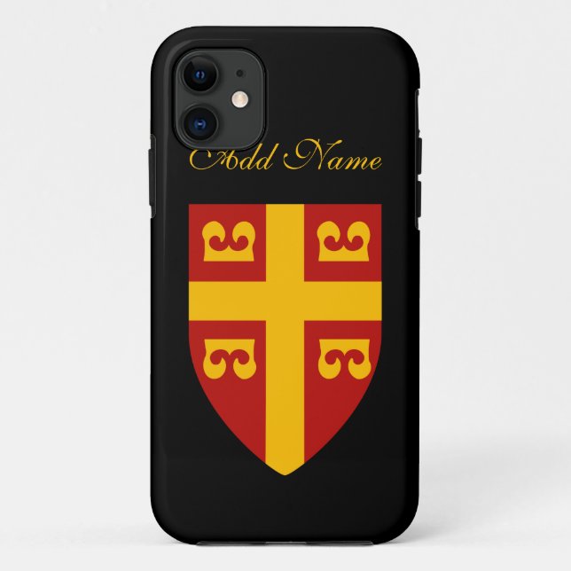 Capa Para iPhone 11 Bandeira do império bizantino (Verso)