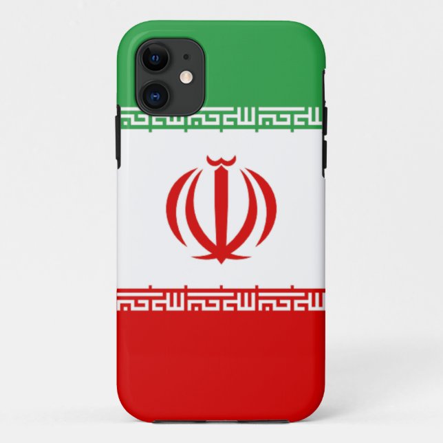 Capa Para iPhone 11 Bandeira do Irã (Verso)