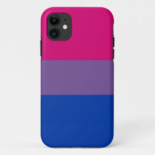 Capa Para iPhone 11 Bandeira do Orgulho Bissexual