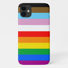 CAPA PARA iPhone 11 BANDEIRA DO ORGULHO INCLUSIVA LGBTQ+