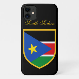Capa Para iPhone 11 Bandeira do Sudão do Sul