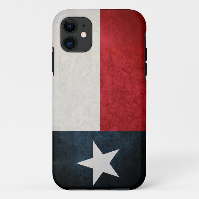 Capa Para iPhone 11 Bandeira do Texan (Verso)