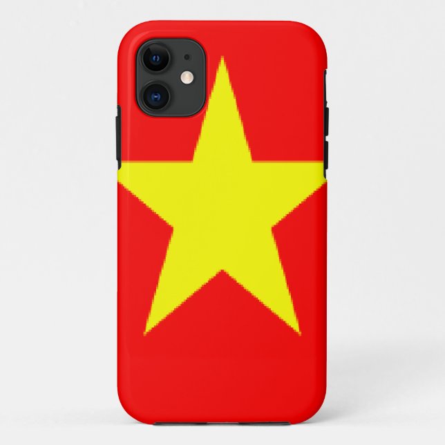 Capa Para iPhone 11 bandeira do vietname (Verso)