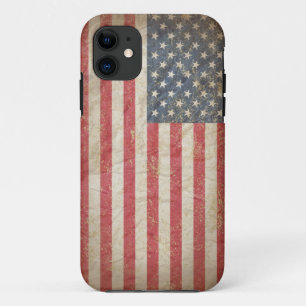 Capa Para iPhone 11 Bandeira dos EUA
