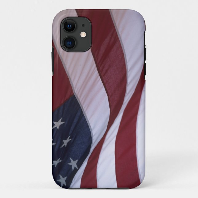 Capa Para iPhone 11 bandeira dos EUA, Carolina do Norte, EUA (Verso)