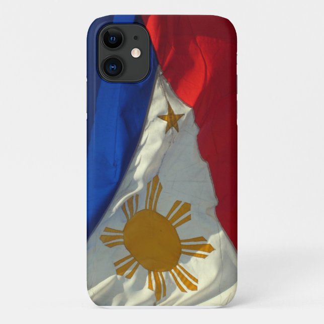 Capa Para iPhone 11 bandeira filipino (Verso)
