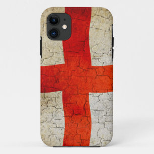 Capa Para iPhone 11 Bandeira Grunge England