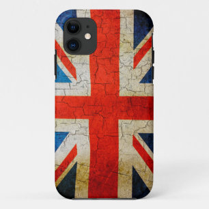 Capa Para iPhone 11 bandeira Grunge Reino Unido
