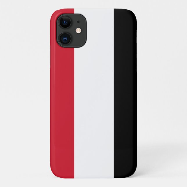 Capa Para iPhone 11 bandeira iemenita (Verso)