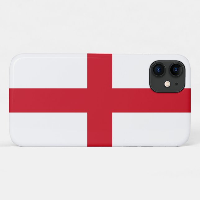Capa Para iPhone 11 Bandeira Inglaterra (Verso (horizontal))