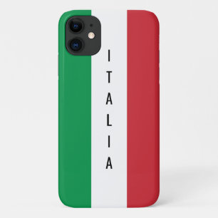 Capa Para iPhone 11 Bandeira italiana do nome personalizado italiano