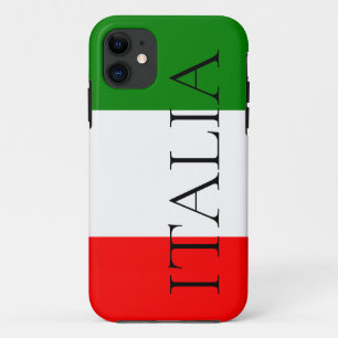Capa Para iPhone 11 Bandeira italiana Large ITALIA