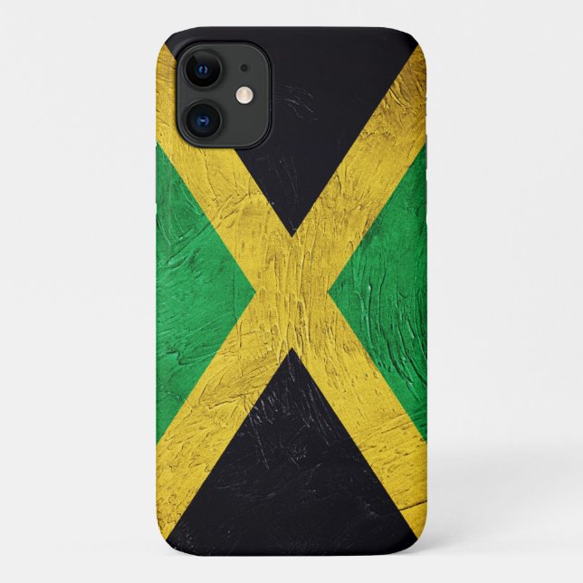 Capa Para iPhone 11 Bandeira jamaicana (Verso)