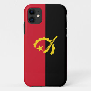 Capa Para iPhone 11 Bandeira Patriótica Angolana