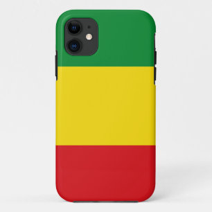 Capa Para iPhone 11 Bandeira Rastafarian Rasta Etiópia