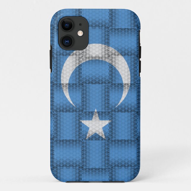 Capa Para iPhone 11 Bandeira Xinjiang (Verso)