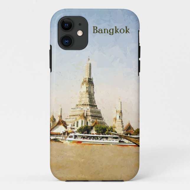 Capa Para iPhone 11 Banguecoque, Tailândia (Verso)