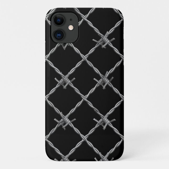Capa Para iPhone 11 Barbed Wire (Verso)