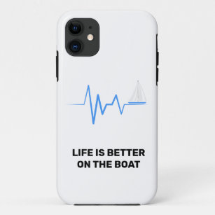 Capa Para iPhone 11 Barco   Barco de madeira   marinheiro