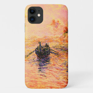 Capa Para iPhone 11 Barco Remador de Sonhos Antigos